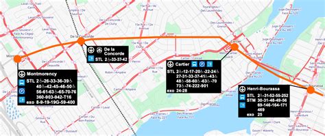 station metro laval map